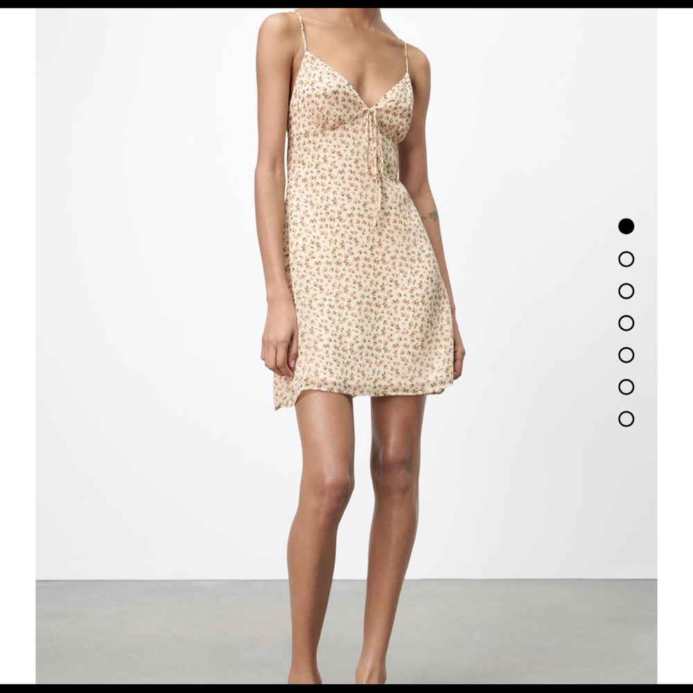 Floral mini dress